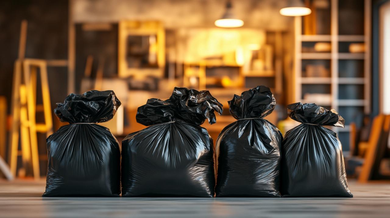 Les meilleurs sacs poubelle de chantier pour la rénovation intérieure